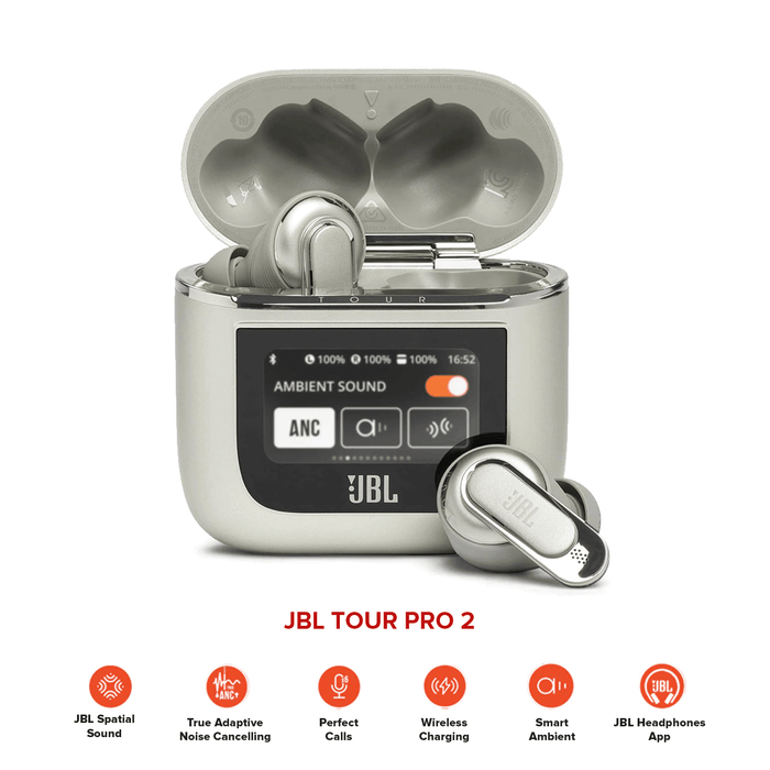 JBL Tour Pro True Wireless Noise Cancelling Earbuds