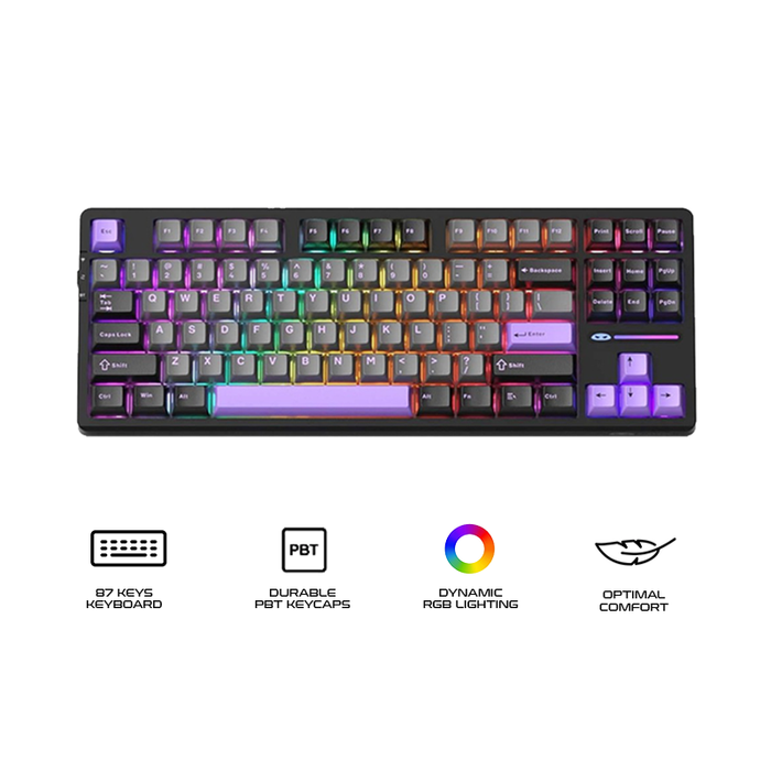 Magegee Light87 87-key Tri-mode 80% layout Mechanical Keyboard