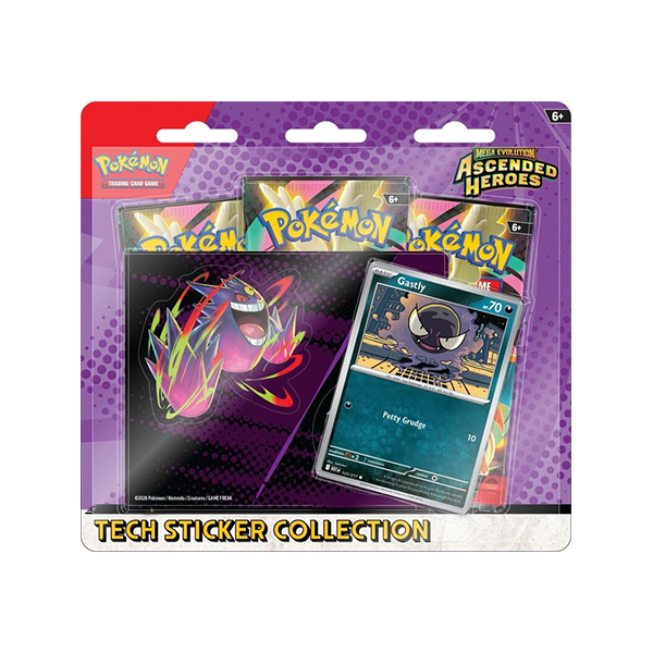 Pokemon TCG: Ascended Heroes Tech Sticker Collection (Gastly) (ENG)