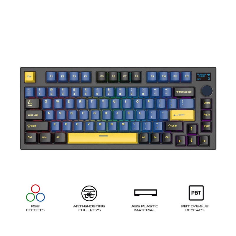 Fantech MK910 MAXFIT81 Tri-Mode Gaming Keyboard