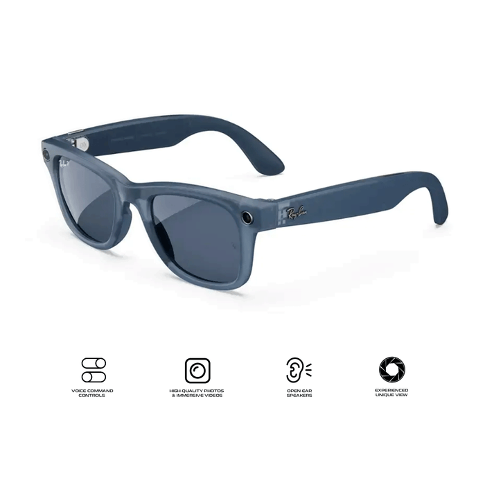 Ray-Ban Meta Wayfarer Smart Glasses W/ Meta AI