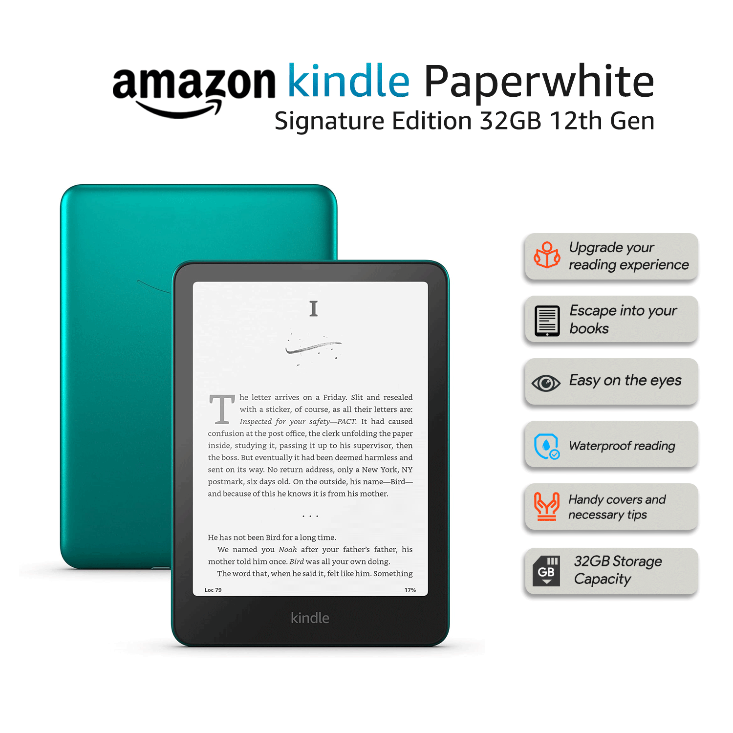 Amazon Kindle Paperwhite Signature Edition 32GB 12th Gen Amazon Kindle Paperwhite Signature Edition 32GB 12th Gen