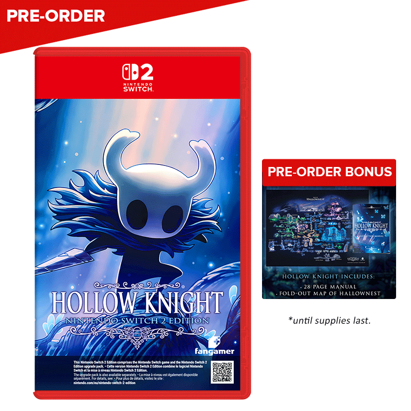 [PRE-ORDER] Nintendo Switch 2 Nintendo Switch 2 Hollow Knight - Nintendo Switch 2 Edition (Full Game Cartridge) (EU)