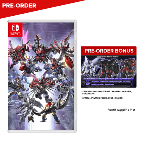 [PRE-ORDER] SUPER ROBOT WARS Y Standard Edition - Nintendo Switch (Asian)