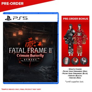 [PRE-ORDER] PlayStation 5 Fatal Frame II: Crimson Butterfly Remake - Standard Edition (ASI)