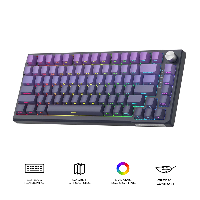 Magegee Sky81 83-key 75% layout Wired Mechanical Keyboard