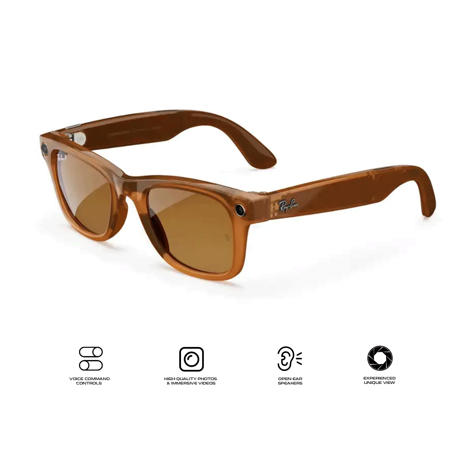 Ray-Ban Meta Wayfarer Smart Glasses W/ Meta AI