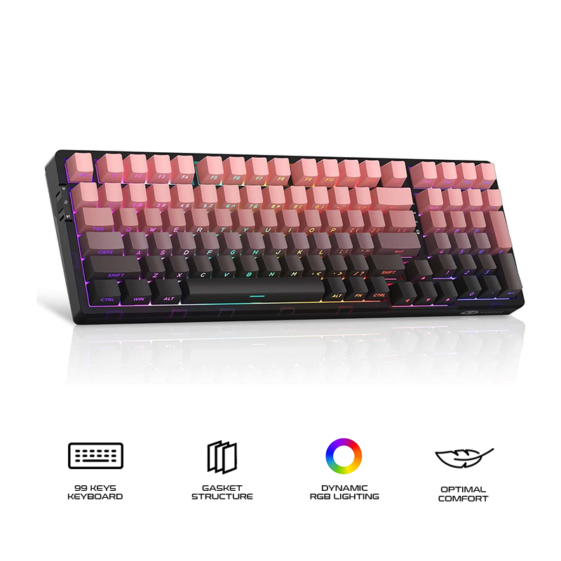 Magegee Light100 99-key Tri-mode 95% layout Mechanical Keyboard