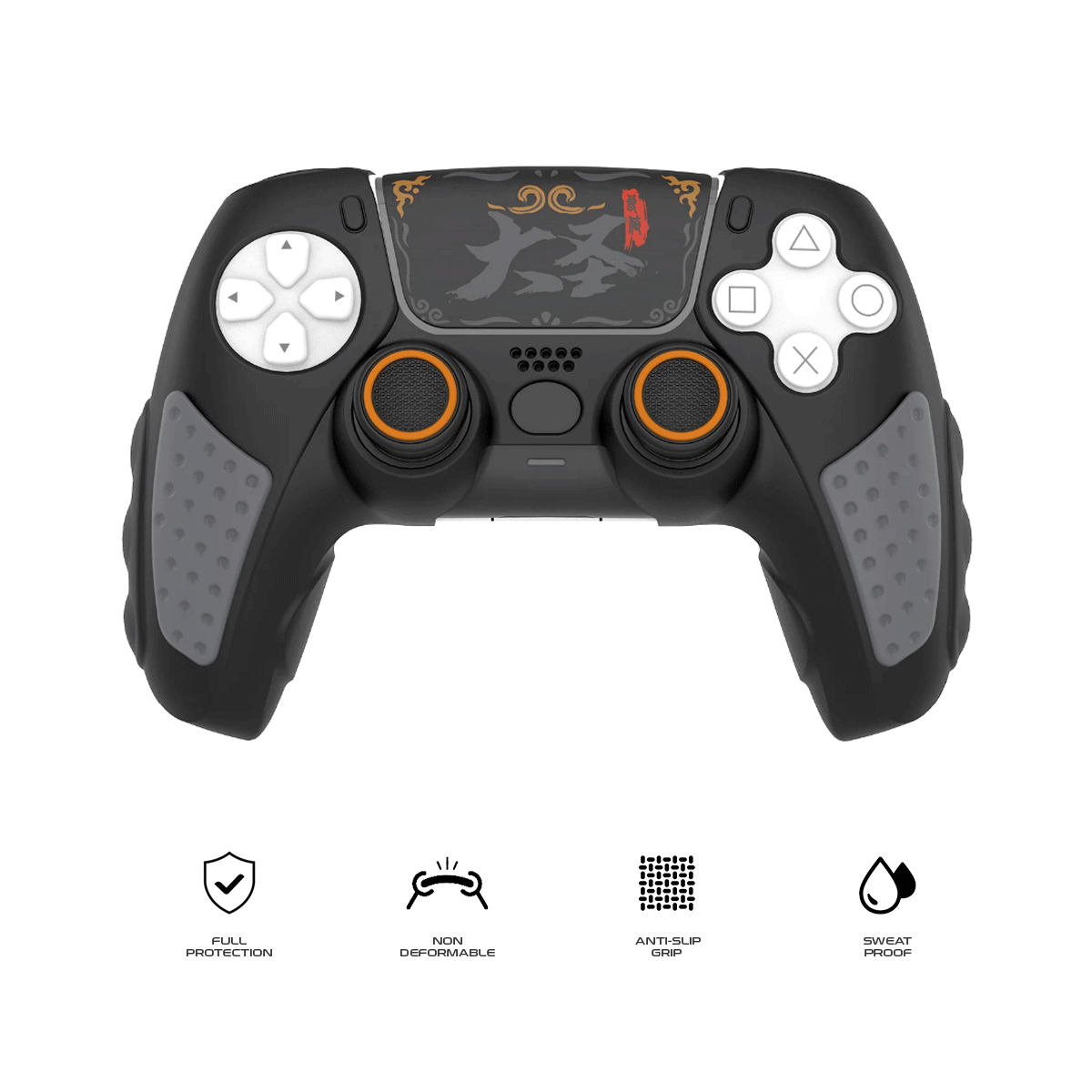 IINE Silicone Protective Case for PS5 Controller