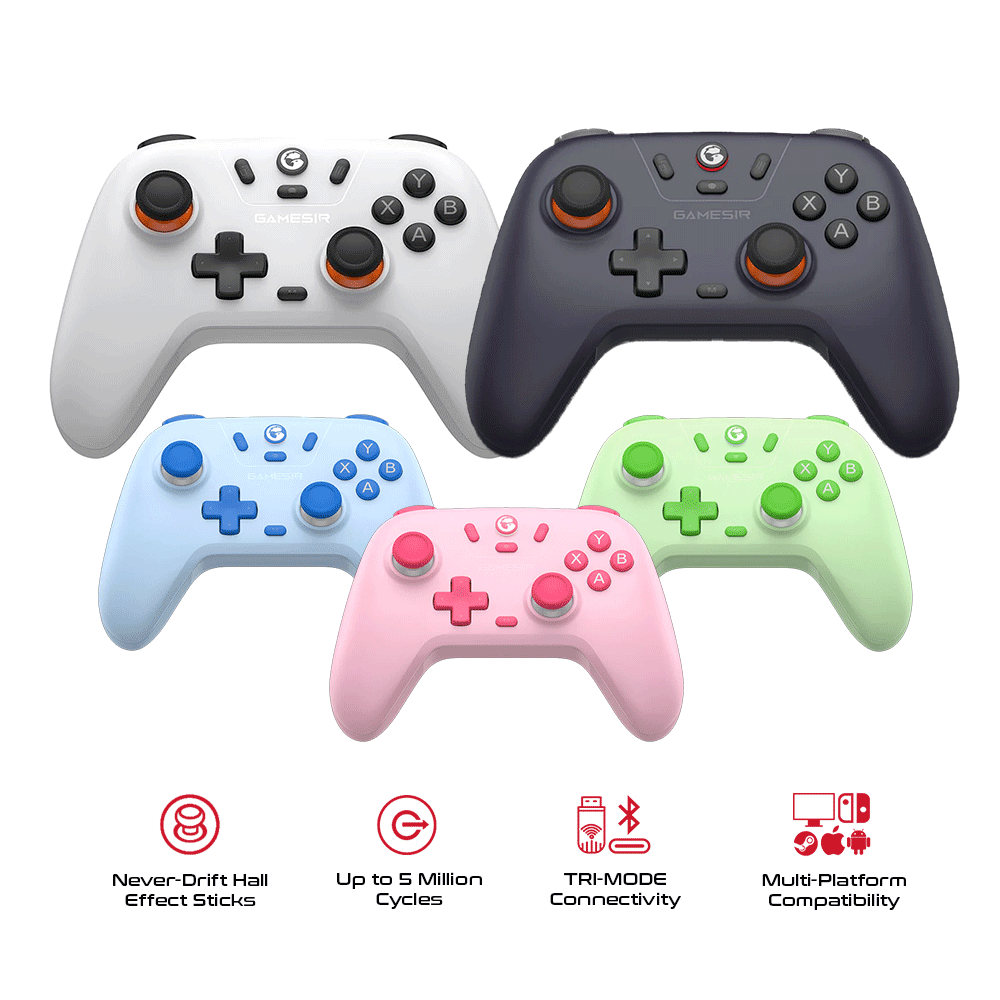 Gamesir T4 Nova Lite Multi-Platform Wireless Game Controller