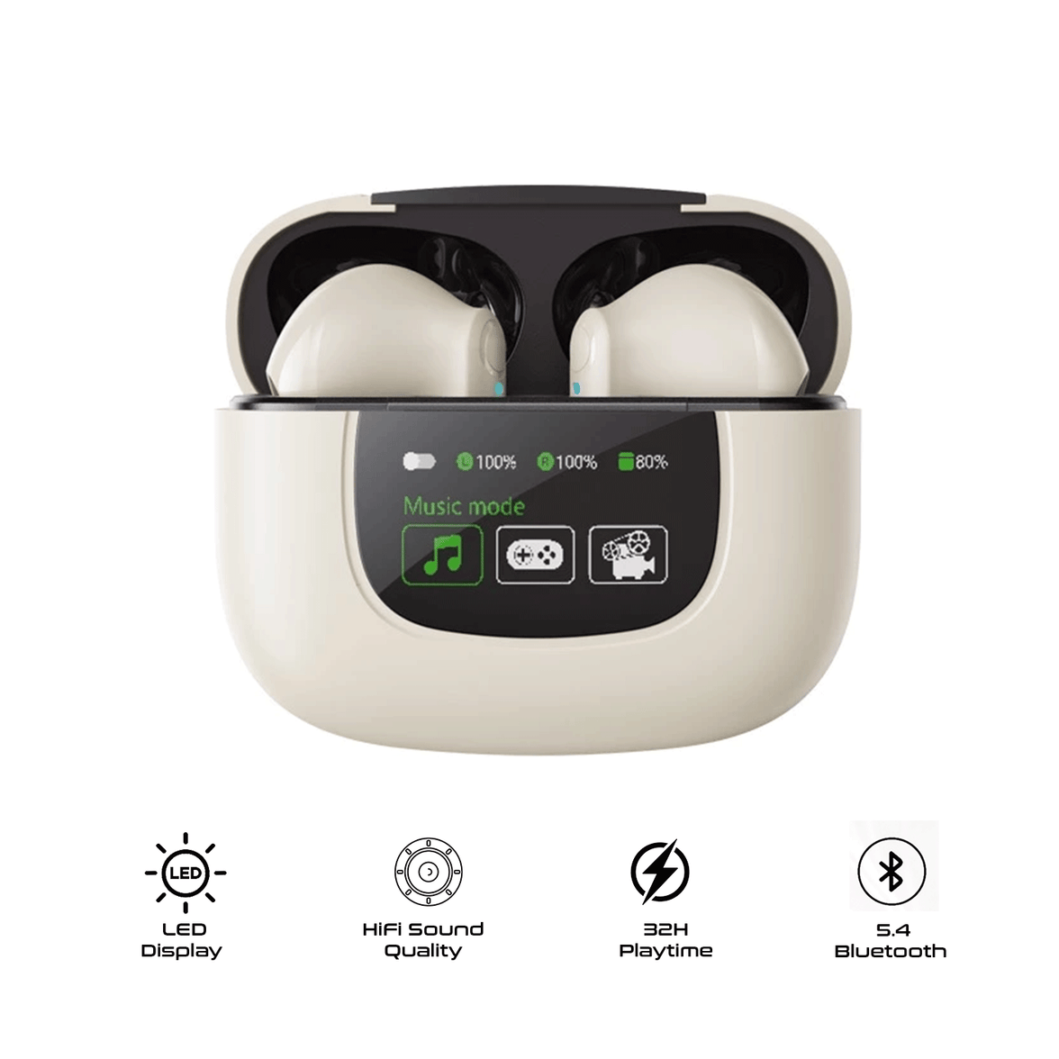 Monster XKT20 Bluetooth Earphone HIFI Sound Quality Smart Touch