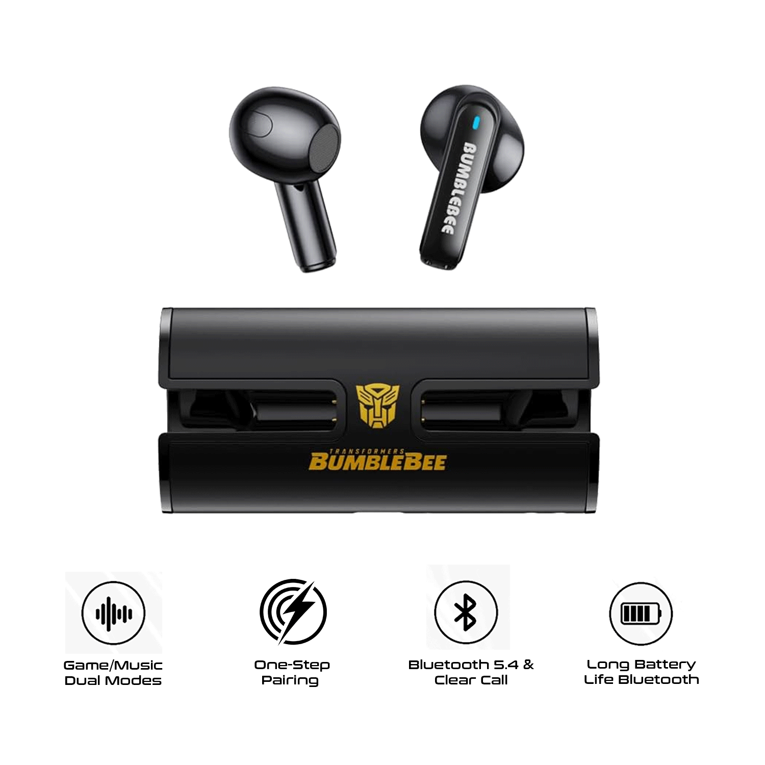 Transformers TF-T02 Bluetooth Earphone Smart touch HD