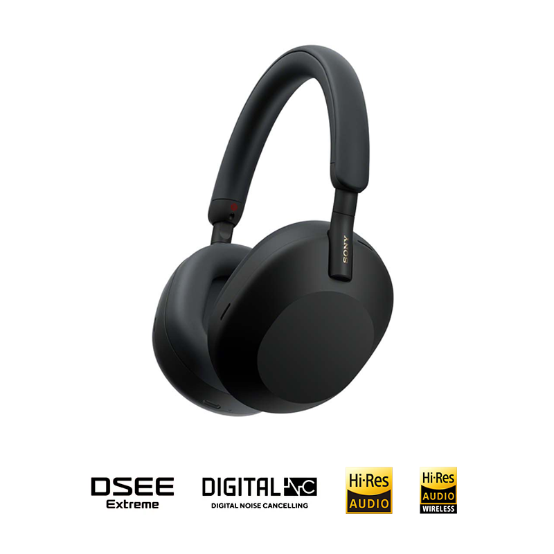 Sony Wireless Noise Canceling Bluetooth Headphones WH-1000XM5