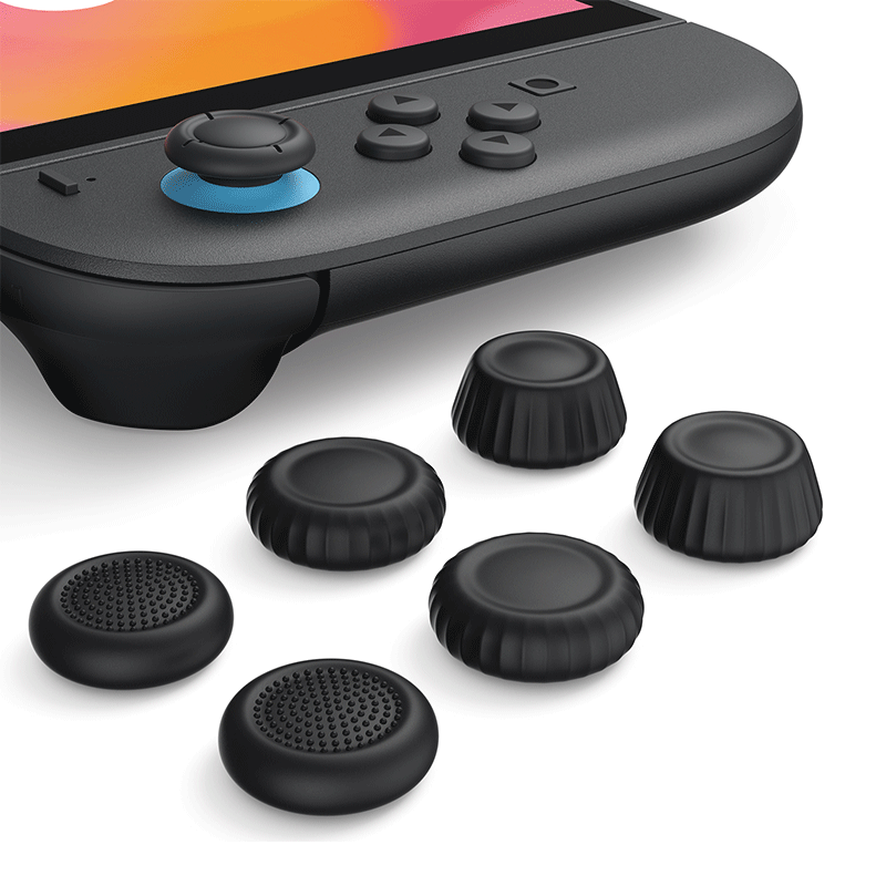 JSAUX Multi-Mode Joystick Cap And Thumb Grip With Lever Guard Set For Nintendo Switch 2 GP0404