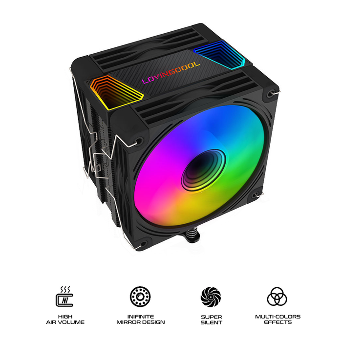 Lovingcool LC-R6000 120mm 6 Heatpipe Cooler