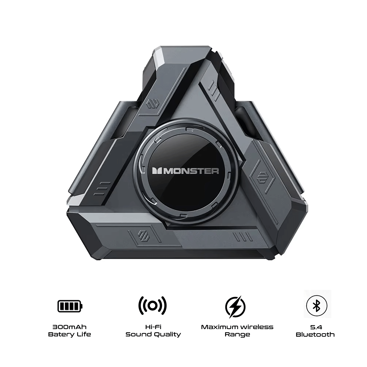 Monster AIRMARS XKT22 True Gaming Earphones Bluetooth Waterproof