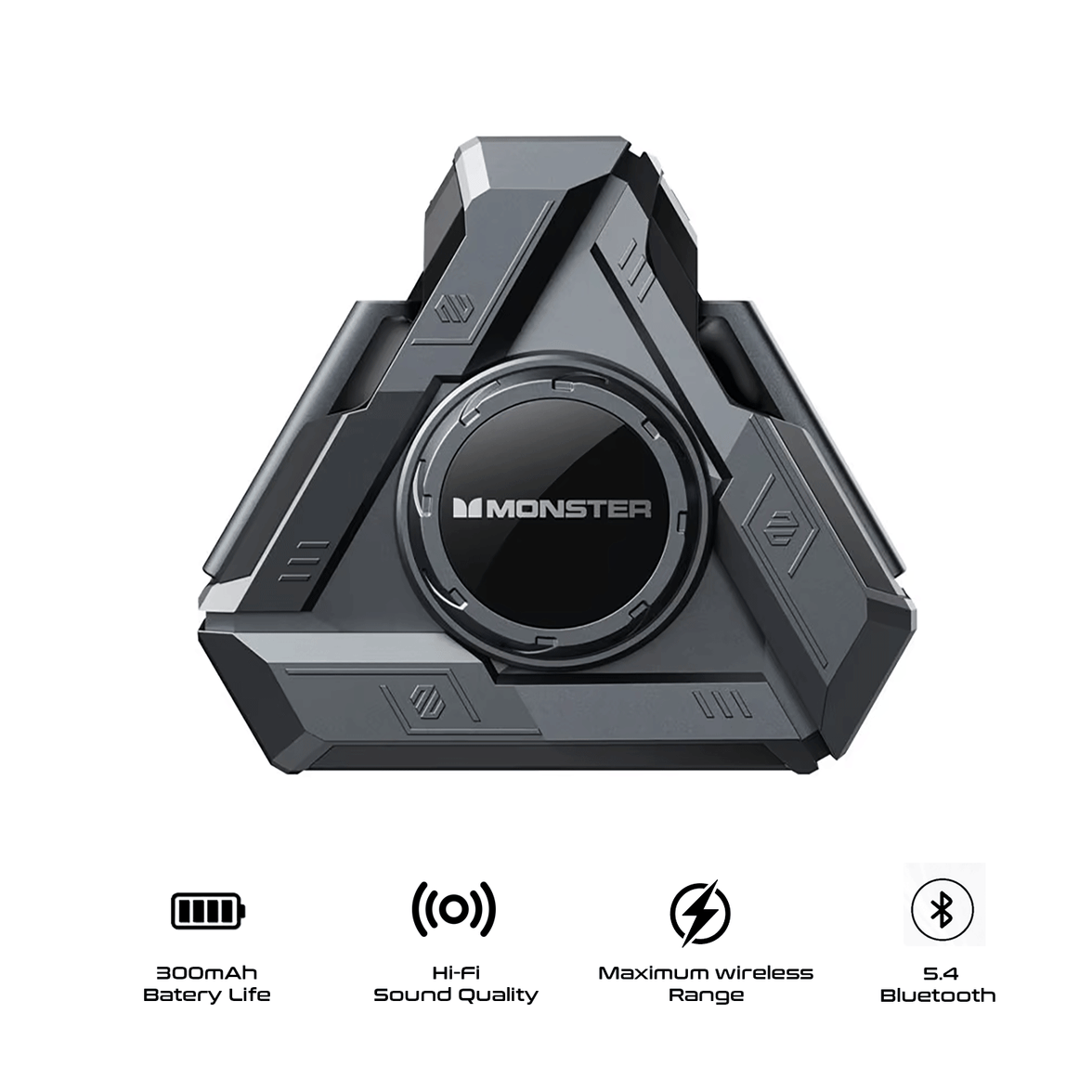 Monster AIRMARS XKT22 True Gaming Earphones Bluetooth Waterproof