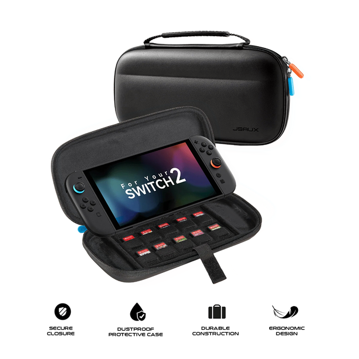 JSAUX Colorful Ultra-thin Carrying Case For Nintendo Switch 2 BG0119