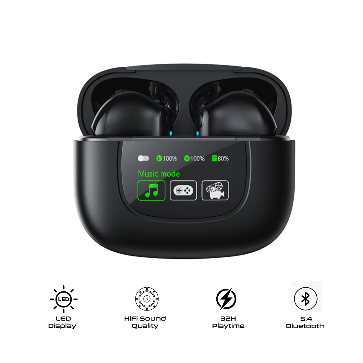 Monster XKT20 Bluetooth Earphone HIFI Sound Quality Smart Touch