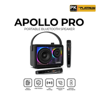 Platinum Karaoke APOLLO PRO Portable Bluetooth Speaker