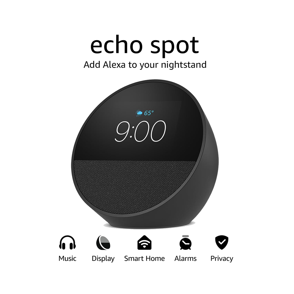 Amazon Echo Spot 2024 black 2