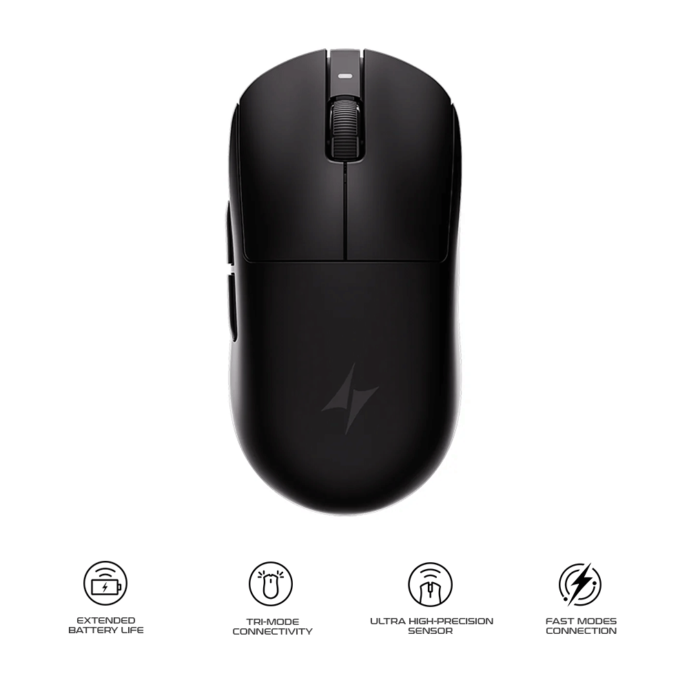 ATK A9 Ultimate Dual Mode Wireless Gaming Mouse