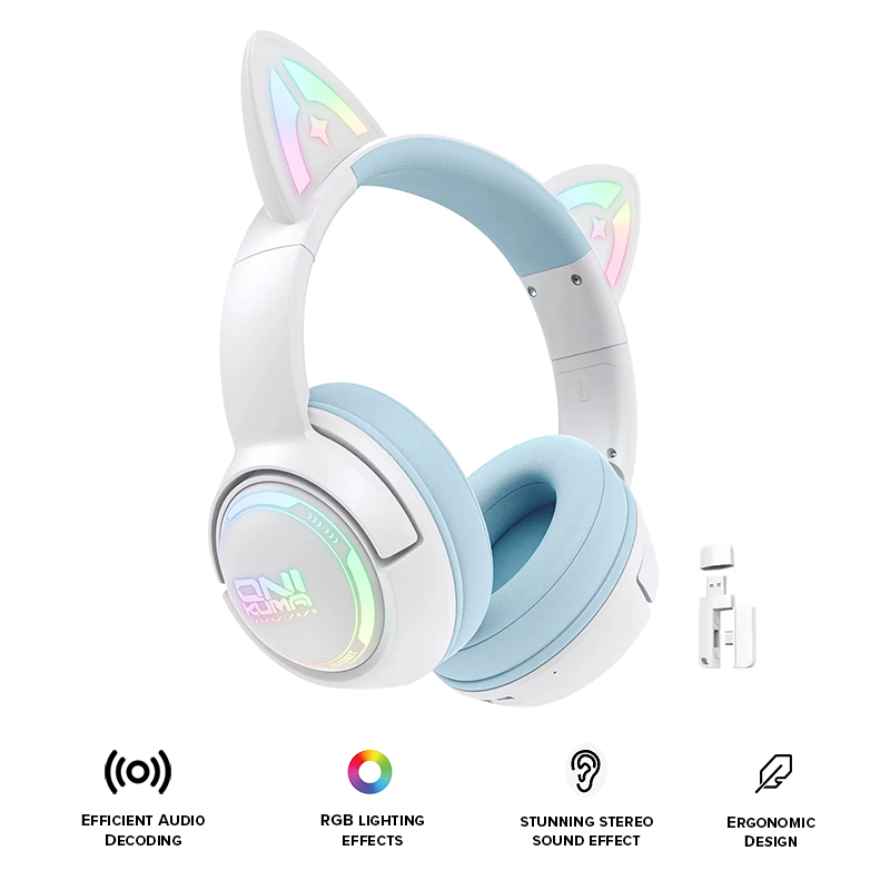 Onikuma GT838 Tri-Mode Wireless Gaming Headset