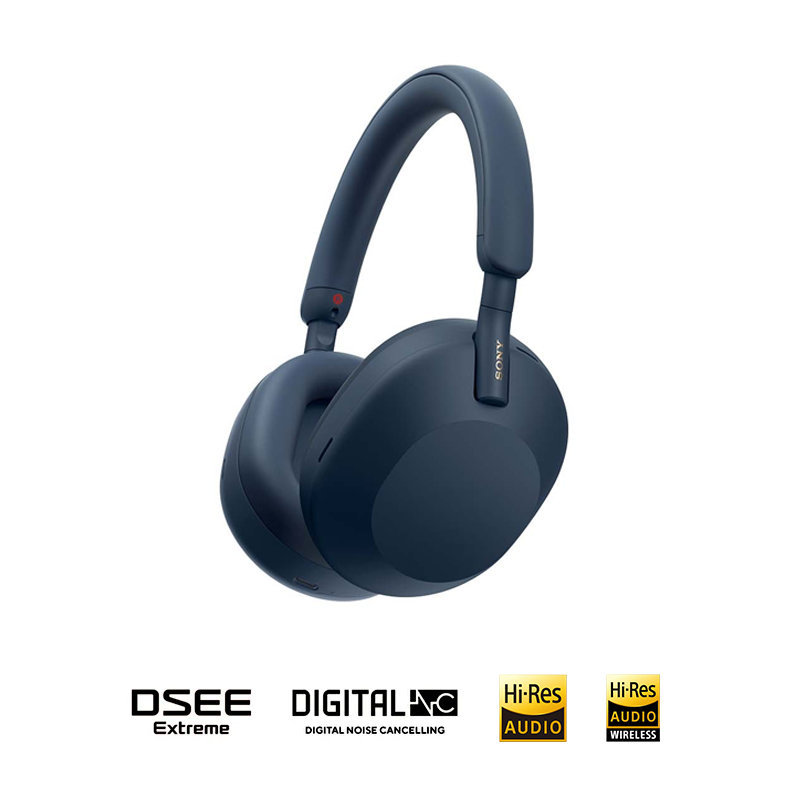 Sony Wireless Noise Canceling Bluetooth Headphones WH-1000XM5