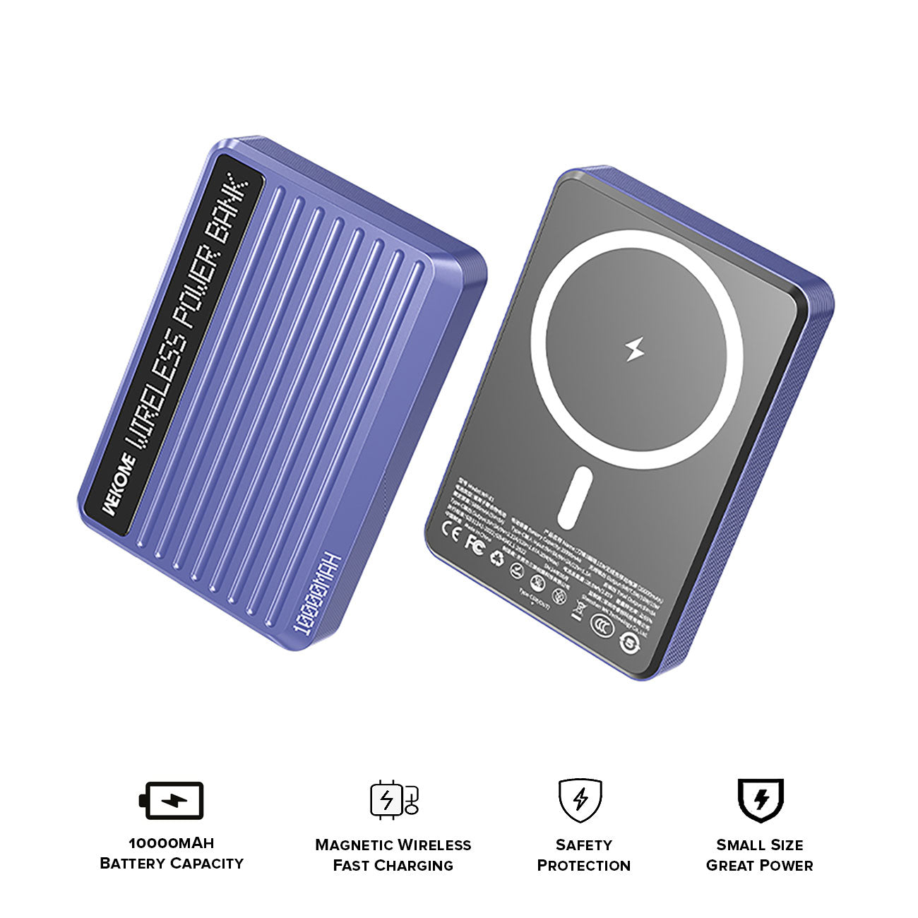 WEKOME UltraThin Magsafe Powerbank 15W (10000mAh) WP-81