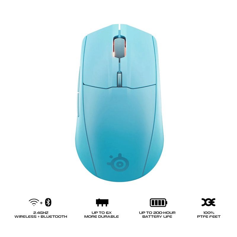 SteelSeries Rival 3 Wireless Gen 2 TrueMove Air Sensor Gaming Mouse