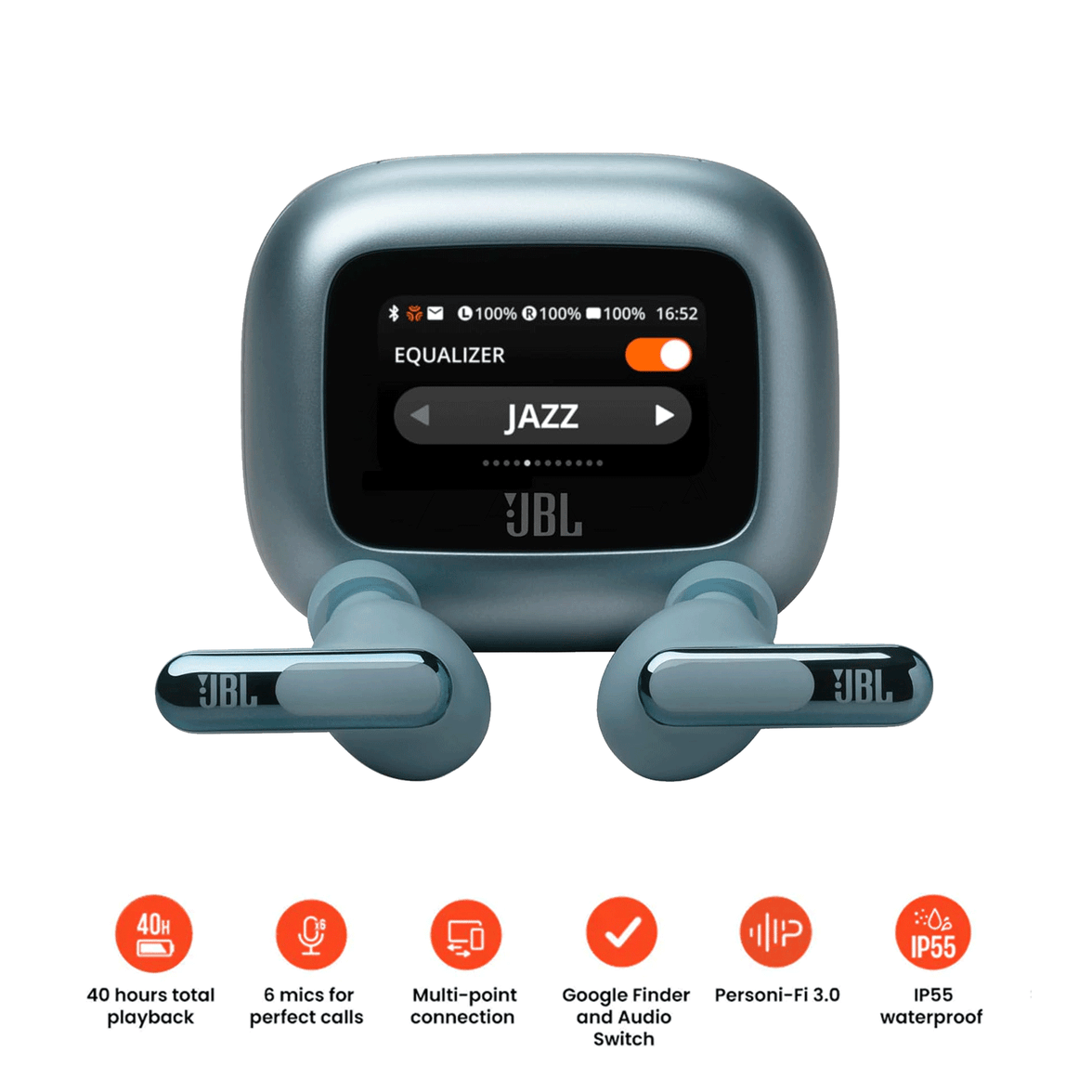 JBL Live Beam 3 True wireless Noise Cancelling Closed-stick Earbuds