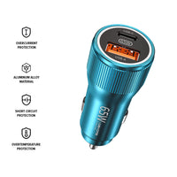 WEKOME Car Charger (A+C) 65W Max - WP-C31