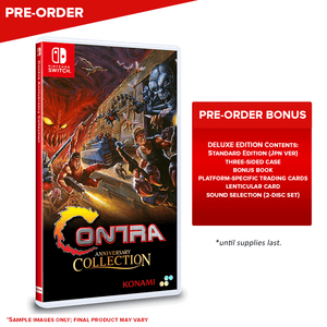 [PRE-ORDER] Nintendo Switch Contra Anniversary Collection: Deluxe Edition (JPN)