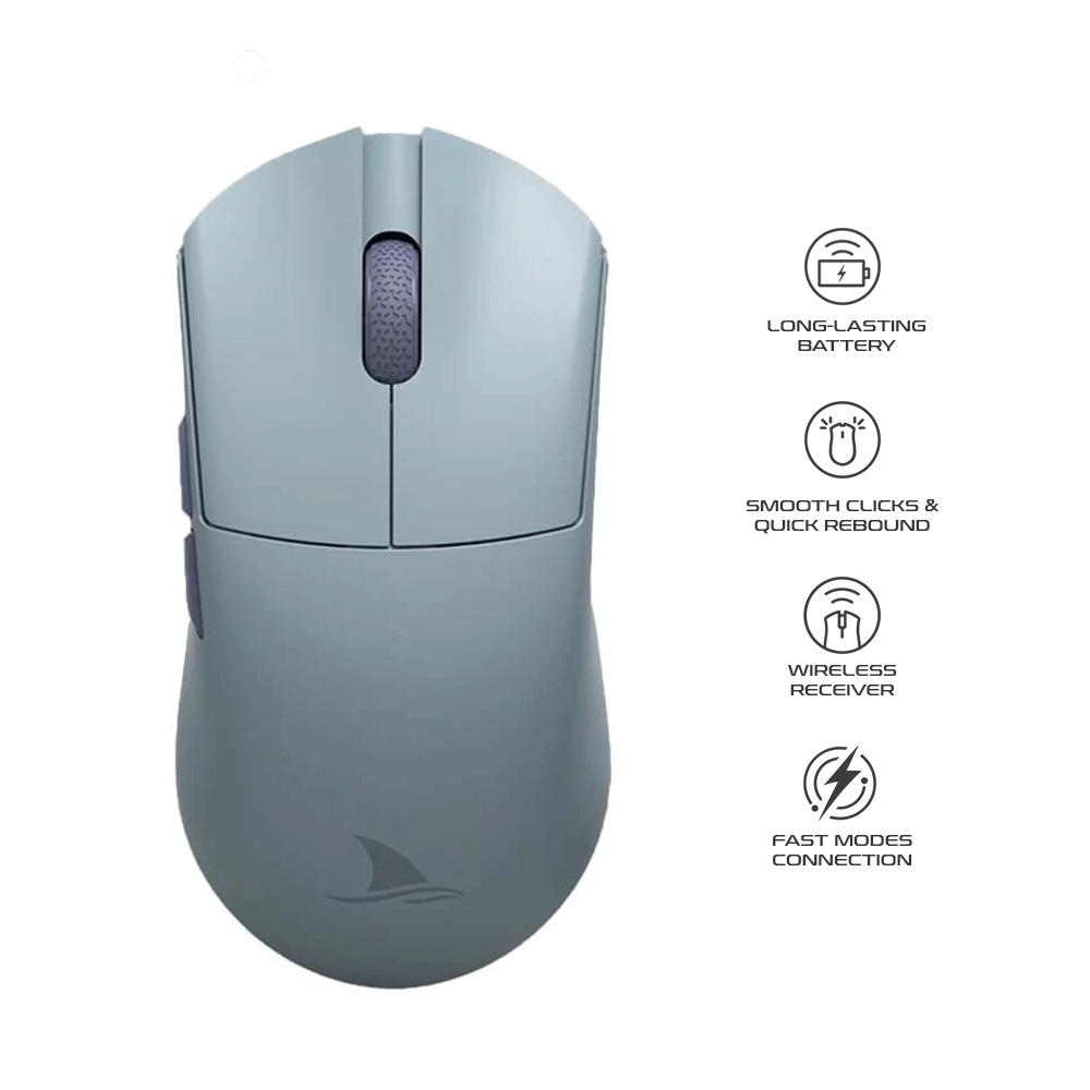 Darmoshark M3 Pro Kiran Ultra Light Tri-Mode Gaming Mouse