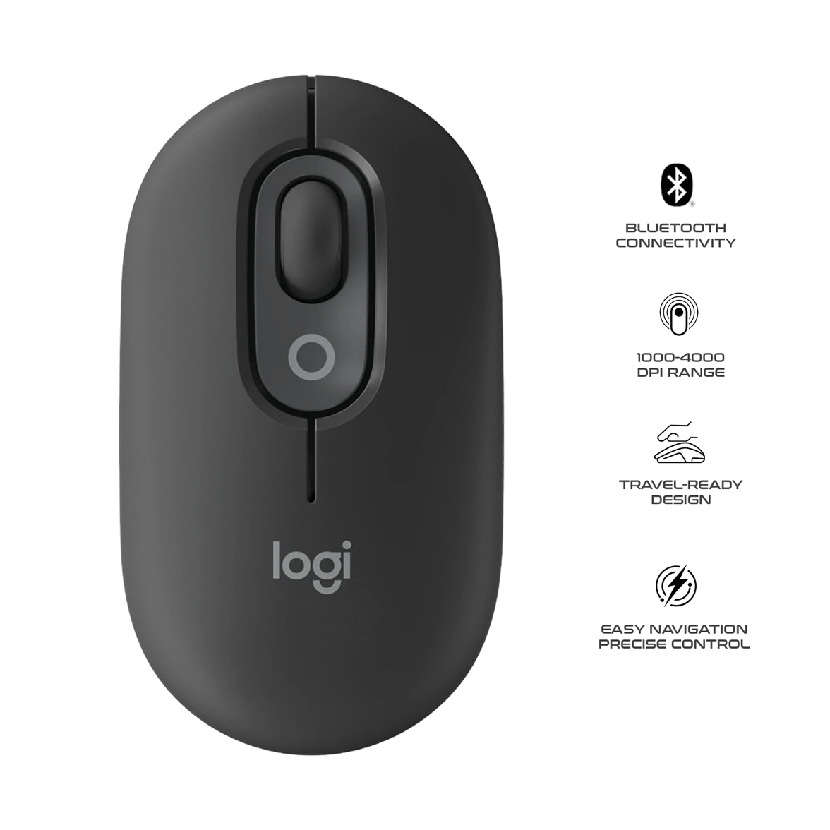 Logitech Pop Mouse Wireless With Customizable Emoji