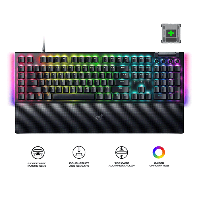 Razer BlackWidow V4 - Mechanical Gaming Keyboard
