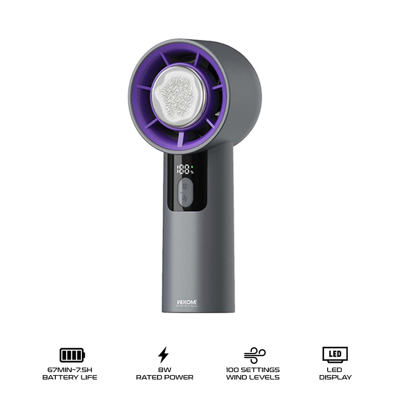 Wekome High-speed Cooling Handheld Fan - WT-F27