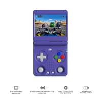 Anbernic RG 34XXSP Portable Foldable Retro Handheld Linux 64-bit Game Console 3.4" H700 Quad-Core  w/ 64GB Game Card