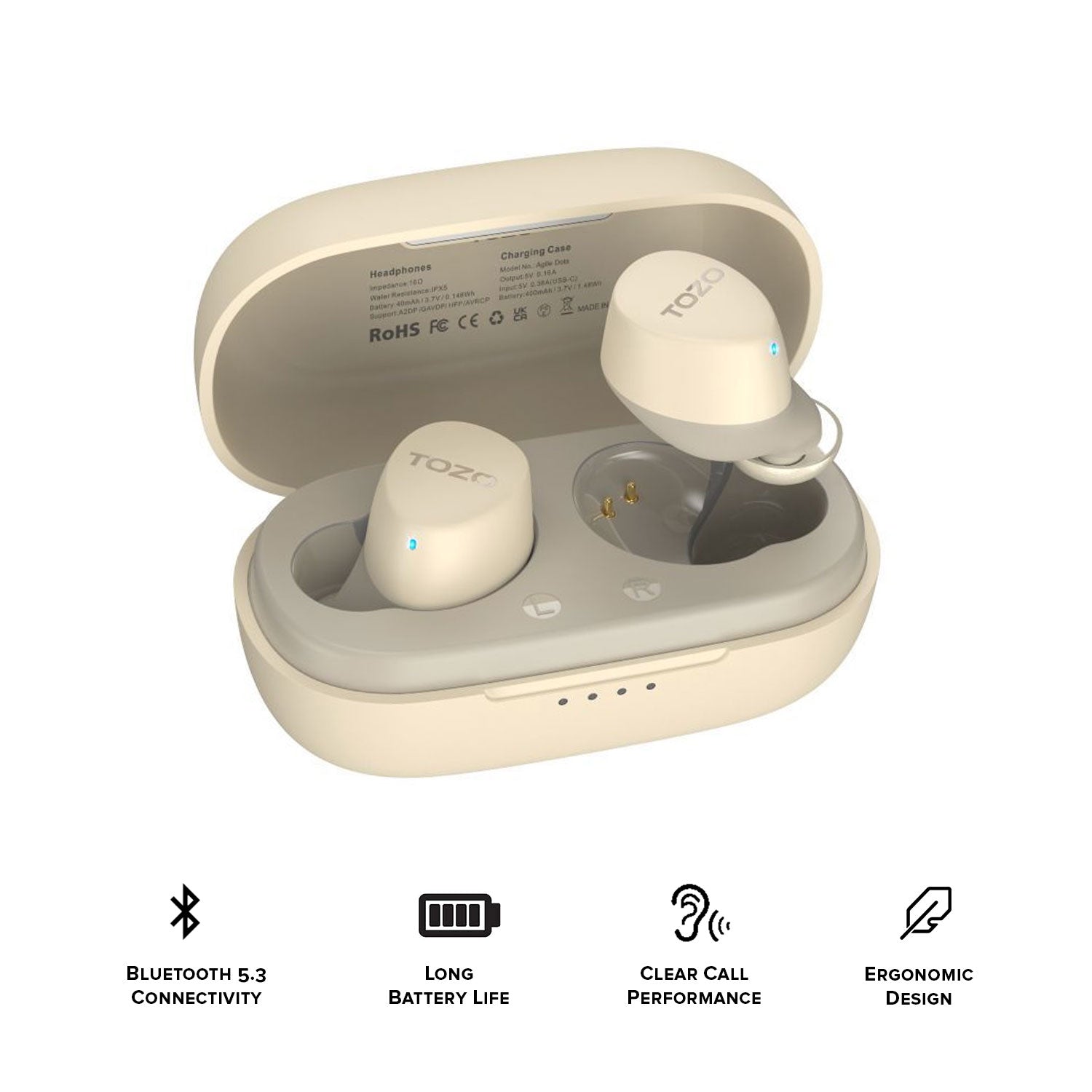 TOZO Agile Dots TWS Earbuds