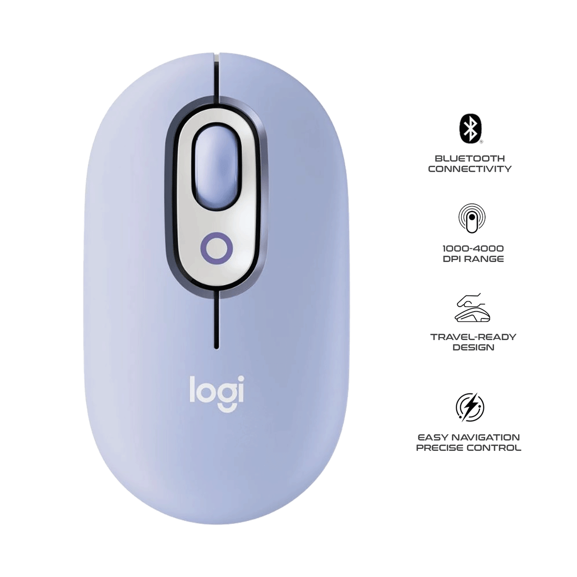Logitech Pop Mouse Wireless With Customizable Emoji