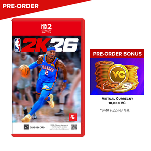 [PRE-ORDER] NBA2K26 Standard Edition (Game-Key Card) - Nintendo Switch 2 (US)