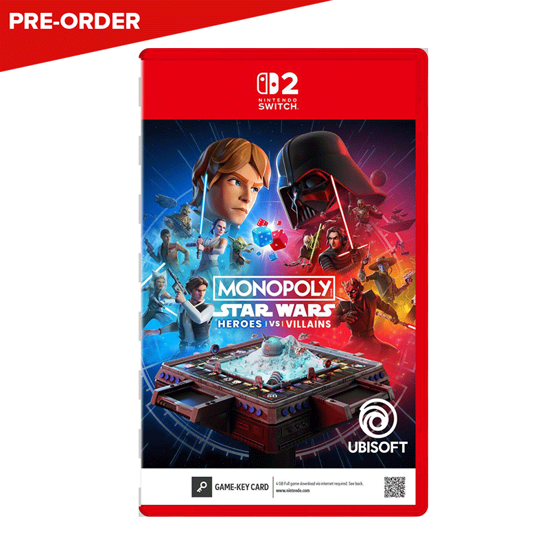 [PRE-ORDER] Nintendo Switch 2 Monopoly: Star Wars™️ Heroes vs. Villains (ASI)