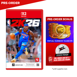 [PRE-ORDER] NBA2K26 Standard Edition (Game-Key Card) - Nintendo Switch 2 (US)