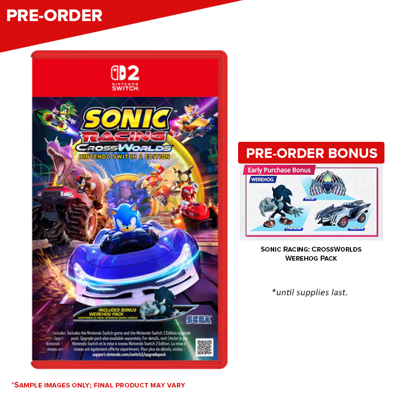 [PRE-ORDER] Nintendo Switch 2 Sonic Racing Cross Worlds (ASI)