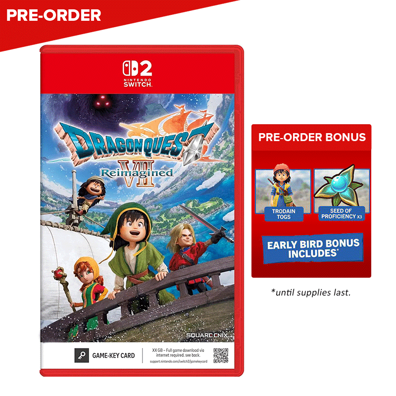 [PRE-ORDER] Nintendo Switch 2 Dragon Quest VII Reimagined Standard Edition (ASI)