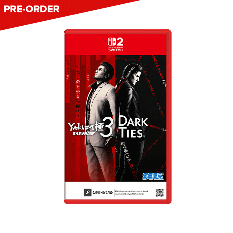 [PRE-ORDER] Nintendo Switch 2 Yakuza Kiwami 3 & Dark Ties (US)