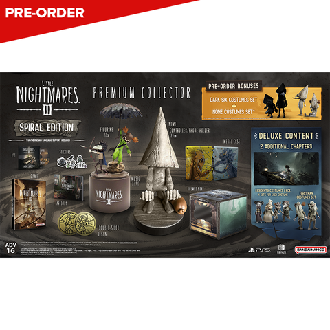 [PRE-ORDER ] Little Nightmare III Spiral Edition - Premium Collector Edition - Nintendo Switch (ASI)