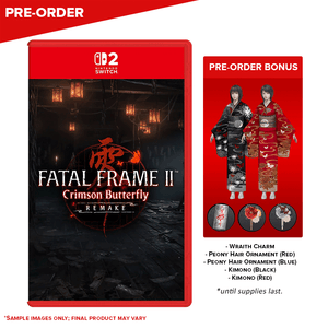 [PRE-ORDER] Nintendo Switch 2 Fatal Frame II: Crimson Butterfly Remake - Standard Edition (Game Key Card) (ASI)