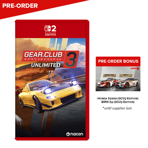 [PRE-ORDER] Nintendo Switch 2 Gear.Club Unlimited 3 (Game Key Card) (EUR)