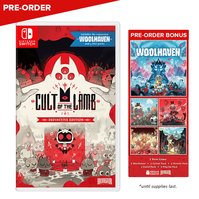 [PRE-ORDER] Nintendo Switch Cult of the Lamb: Definitive Edition (EU)